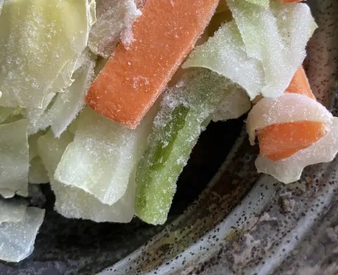 冷凍野菜の写真